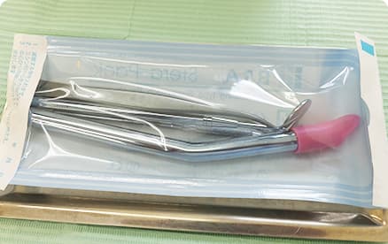 滅菌パックのイメージ